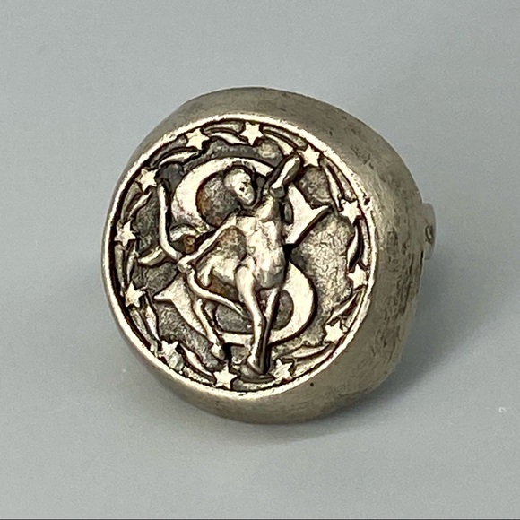 Vintage Other - Vintage 70’s Zodiac Sagittarius Statement Ring Unisex